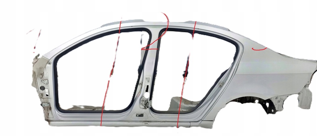 фото №1, Четверть левая vw passat b7 sedan la7w lc9x