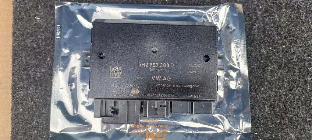 фото №5, Vw passat b9 hak 3j0803881 блок керування 5h2907383d проводка