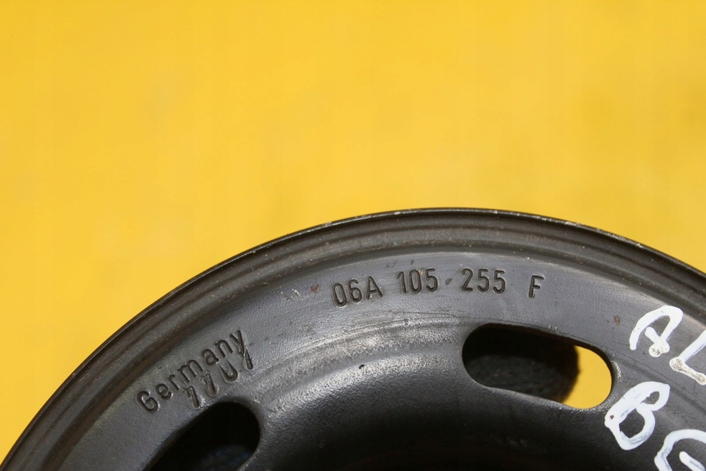 фото №5, Шкив коленчатого вала a3 8p altea 1.6 mpi 06a105255f