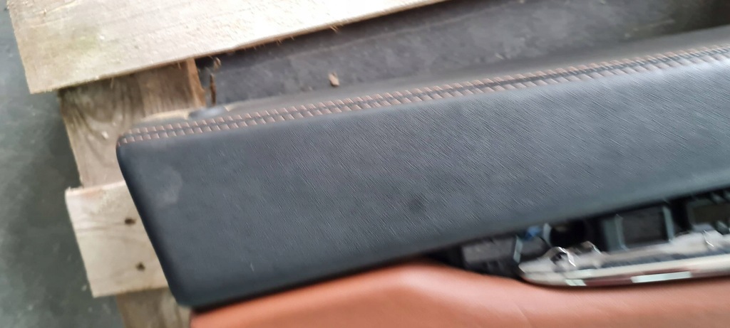 фото №11, Maserati quattroporte vi обшивка дверь левый перед кожа bowers wikilns