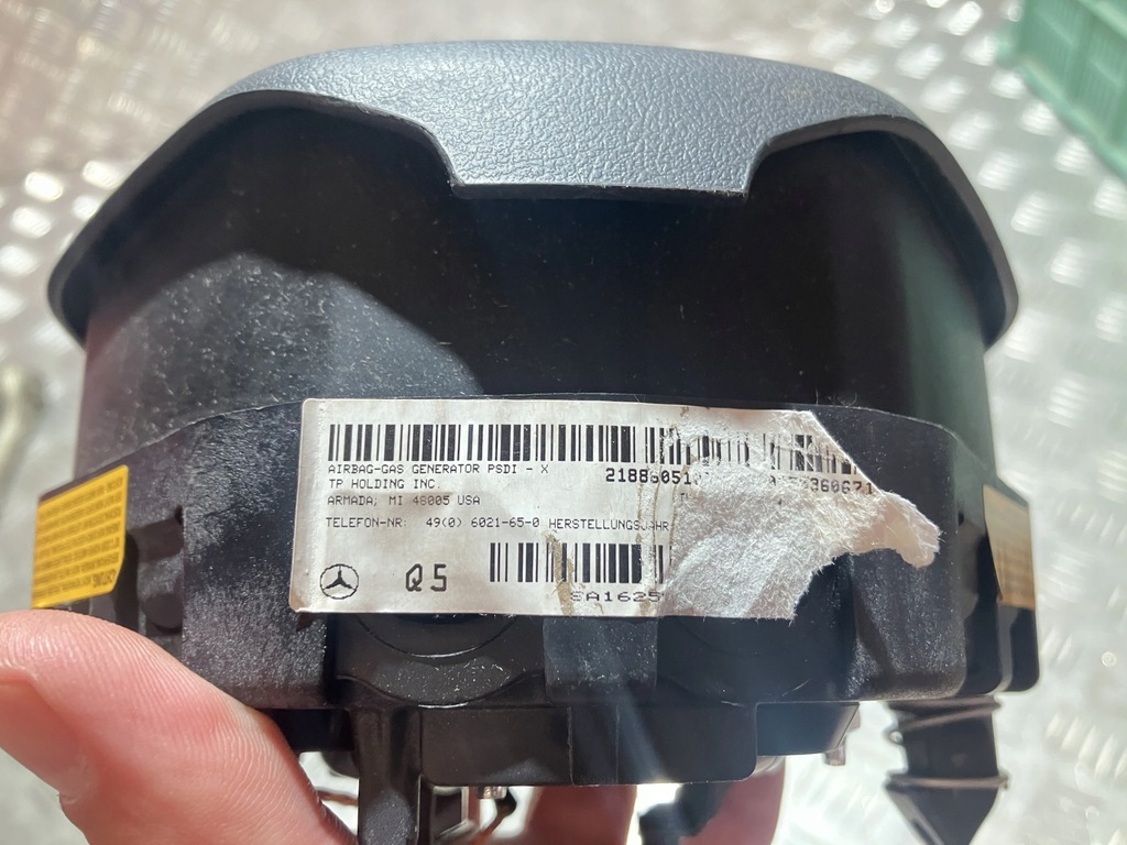 фото №5, Подушка повітряна водія подушка безпеки mercedes a klasa w176