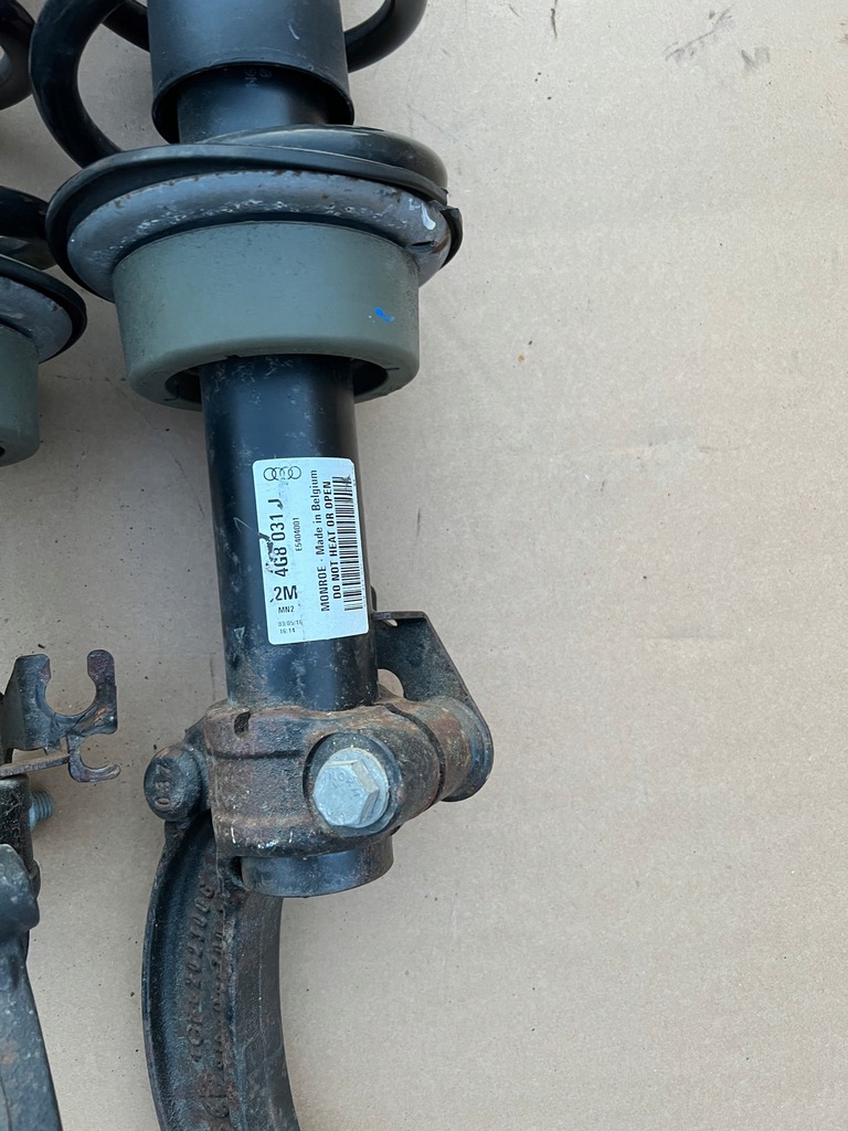 фото №7, Audi a7 a6 c7 4g амортизаторы комплект 1ba 3,0 tdi tfsi 50 km