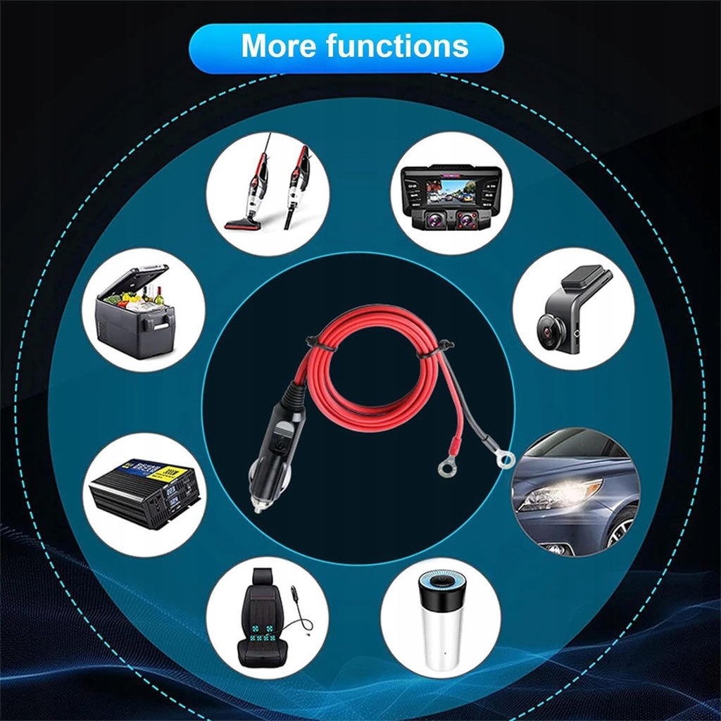 фото №6, Przed?u?acz do прикурювача, przed?u?acz do прикурювача автомобільний з