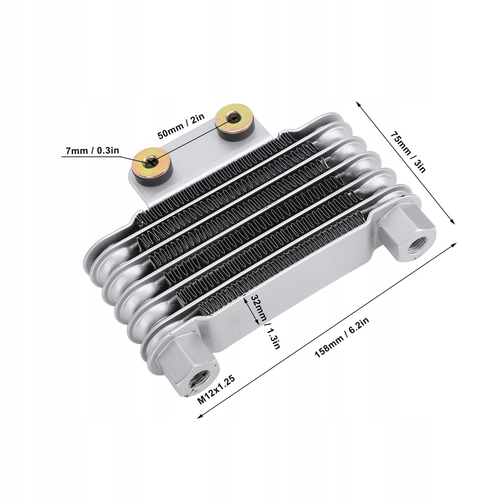 фото №7, Радіатор оливи коробки передач алюмінієва