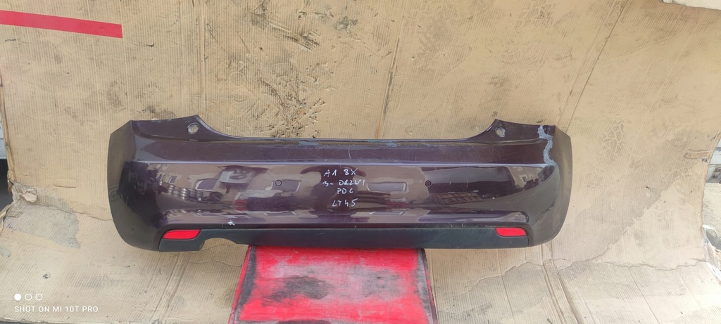 фото №1, Бампер задня audi a1 8x 3-двері ly4s pdc комплект