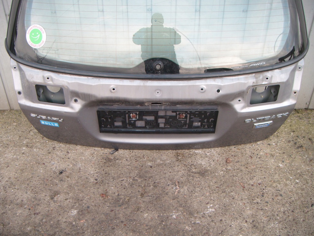 фото №6, Subaru outback iii 3 03-09 c6z крышка багажника с стекло