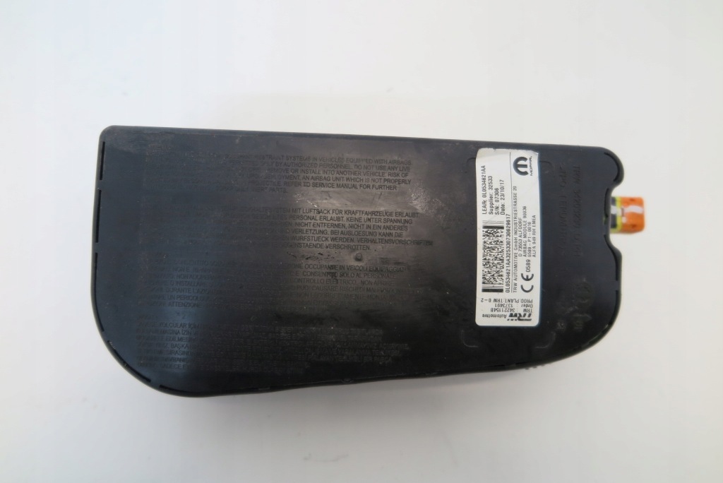 фото №1, Подушка подушка безпеки сидіння права alfa romeo stelvio 34221154b