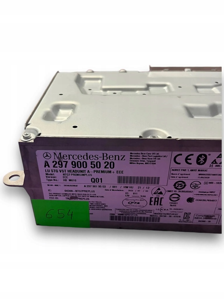 фото №3, Mercedes eqs v297 радио navi 2979005020 #654 m