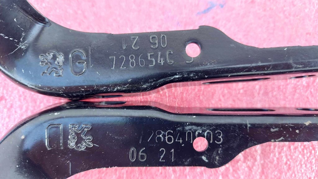 фото №5, Peugeot 208 i петля капот левый правый новый оригинальный номер