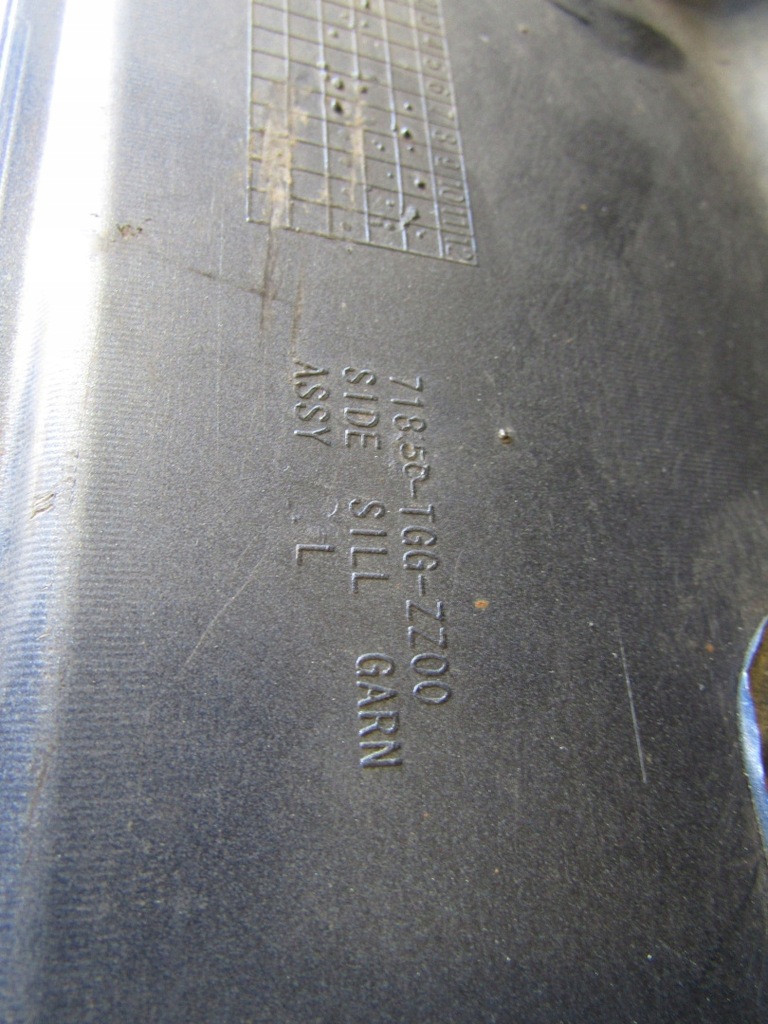 фото №12, Молдинг порог левая honda civic x sedan hb 15-22