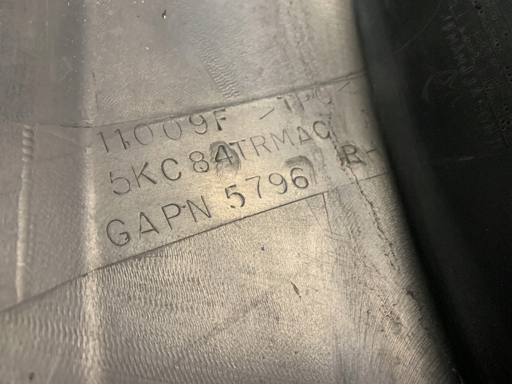 фото №10, Jeep wrangler iii 06- молдинг крила права задня