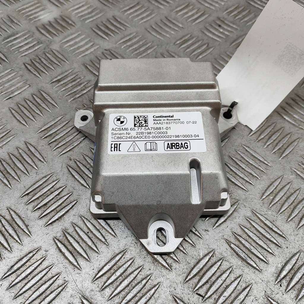 фото №1, Bmw ix 2022 блок управления / модуль подушка безопасности