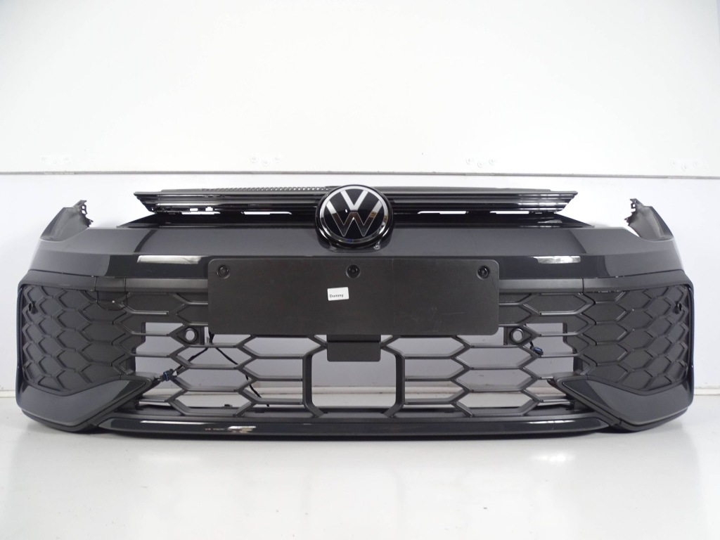 фото №1, Бампер перед передний vw golf viii 8 r-line lift + решётка радиатора led