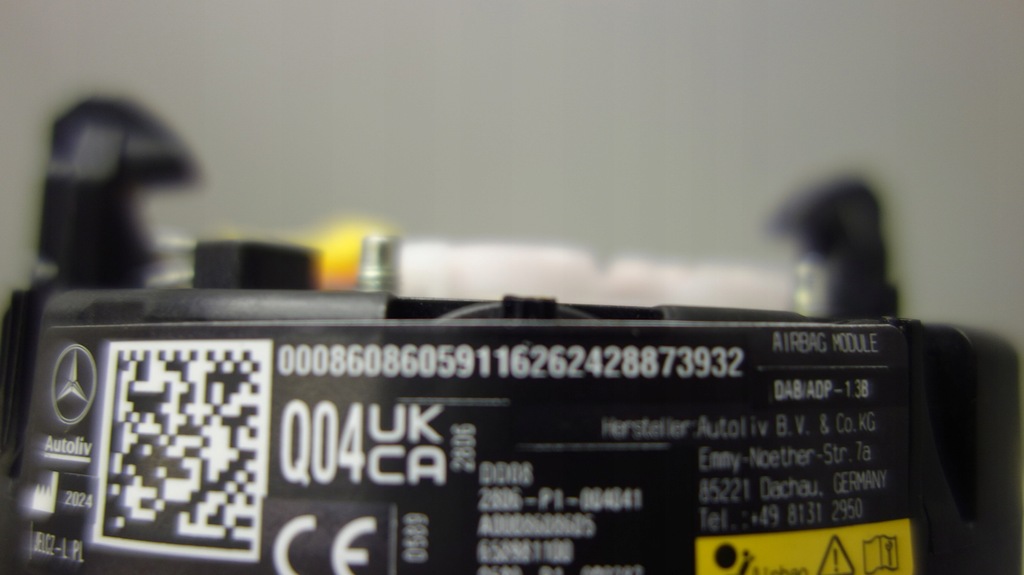 фото №6, Mercedes sprinter 907 подушка безопасности подушка водителя a0008608605