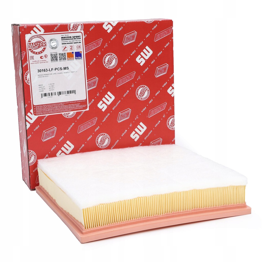 фото №1, Фильтр воздуха nissan primastar x83 ; opel vivaro a; renault trafic ii