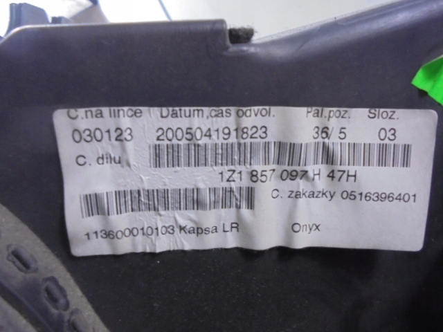 фото №14, Skoda octavia ii 1z бардачок пассажира 1z1857103 1z1857097h