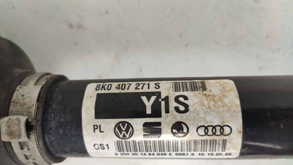 фото №5, Audi a4 b8 3.0 левая правая приводной вал перед 8k0407271s