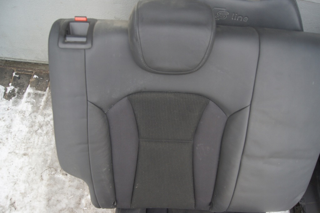 фото №10, Комплект сидений s-line audi a1 8x 3d ремни защёлки