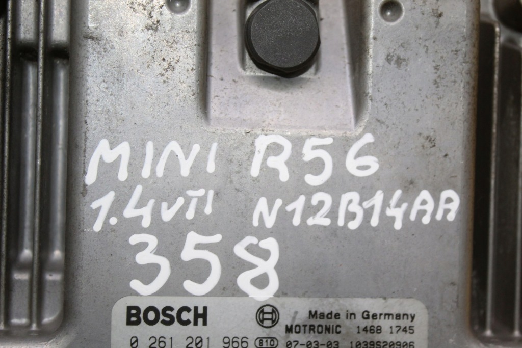 Бортовий комп'ютер блок керування mmi mini one r56 r55 1.4 vti 7600020-01 0261201966 Недорого