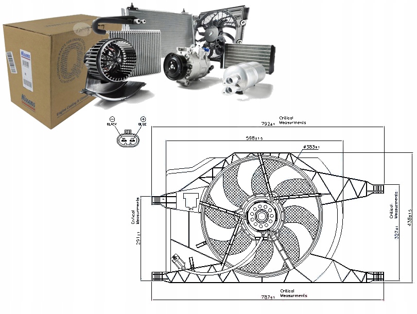 фото №6, Nissens 85257 вентилятор, охолодження двигуна