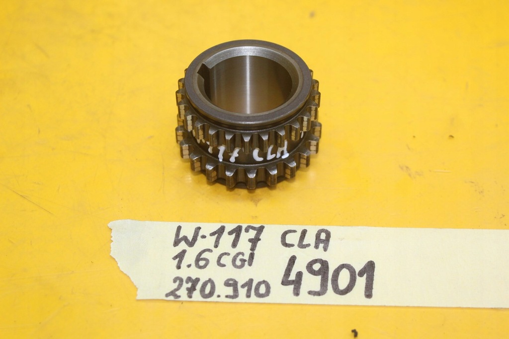 фото №6, Колесо зубчасте розподільного валу mercedes w117 1.6 cgi 270 910 a2700520100