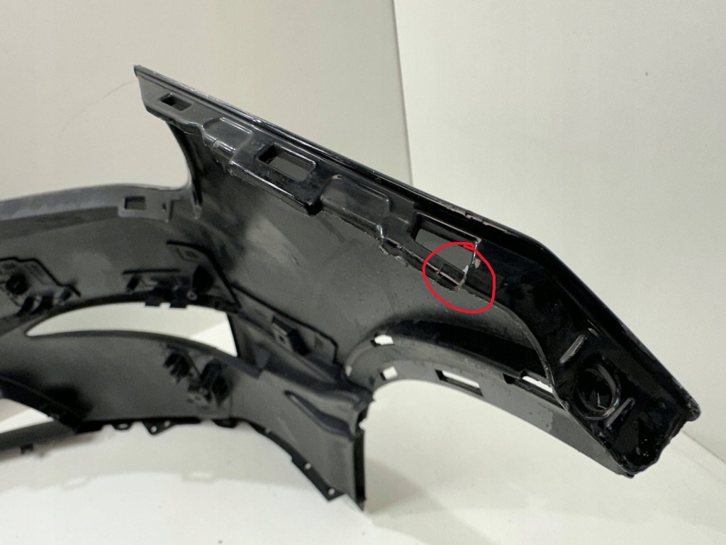 Бампер передній перед tesla model x plaid 1588184-00-b Зі Шроту