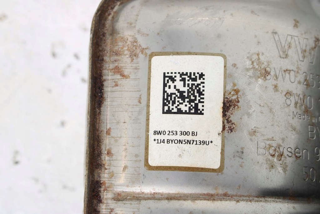 фото №11, Audi rs4 rs5 выхлоп гаситель средний 8w0253300bj 2.9 tfsi 331kw 450 8w025321