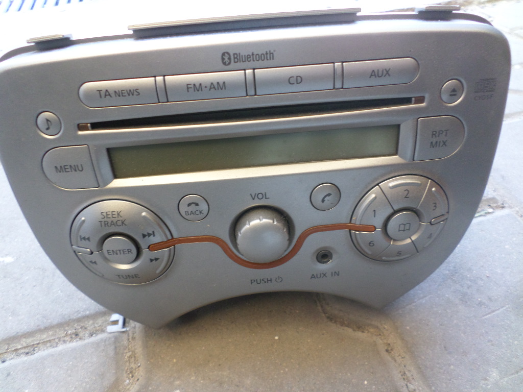 фото №1, Nissan micra k13 радіо cd