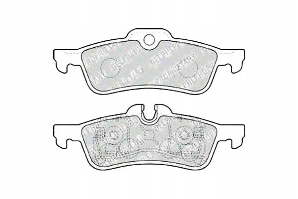 фото №2, Гальмівні колодки гальмівні lincoln continental mini r50 r53