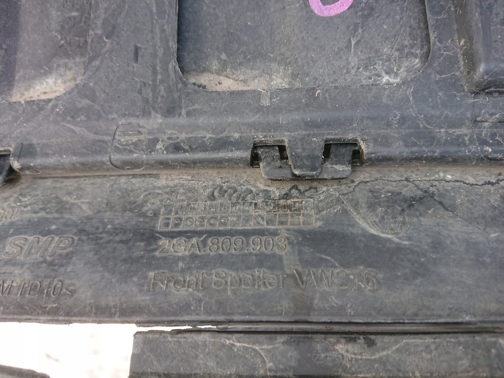 фото №16, Vw t-roc 2ga спойлер бампер передній перед