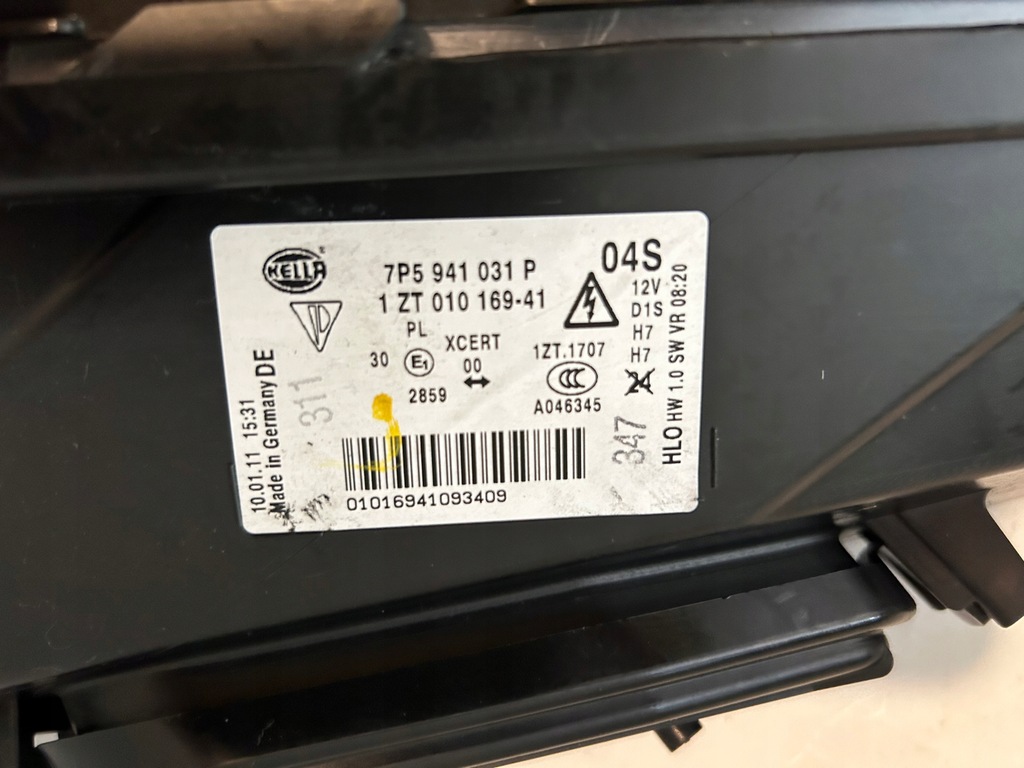 фото №6, Фари porsche cayenne 7p5 2010-