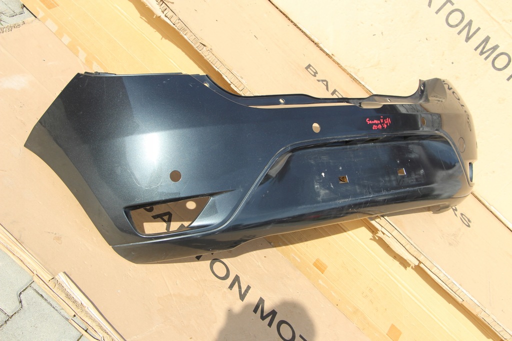 фото №8, Dacia sandero ii lift бампер задняя задний na pdc цвет 2016+