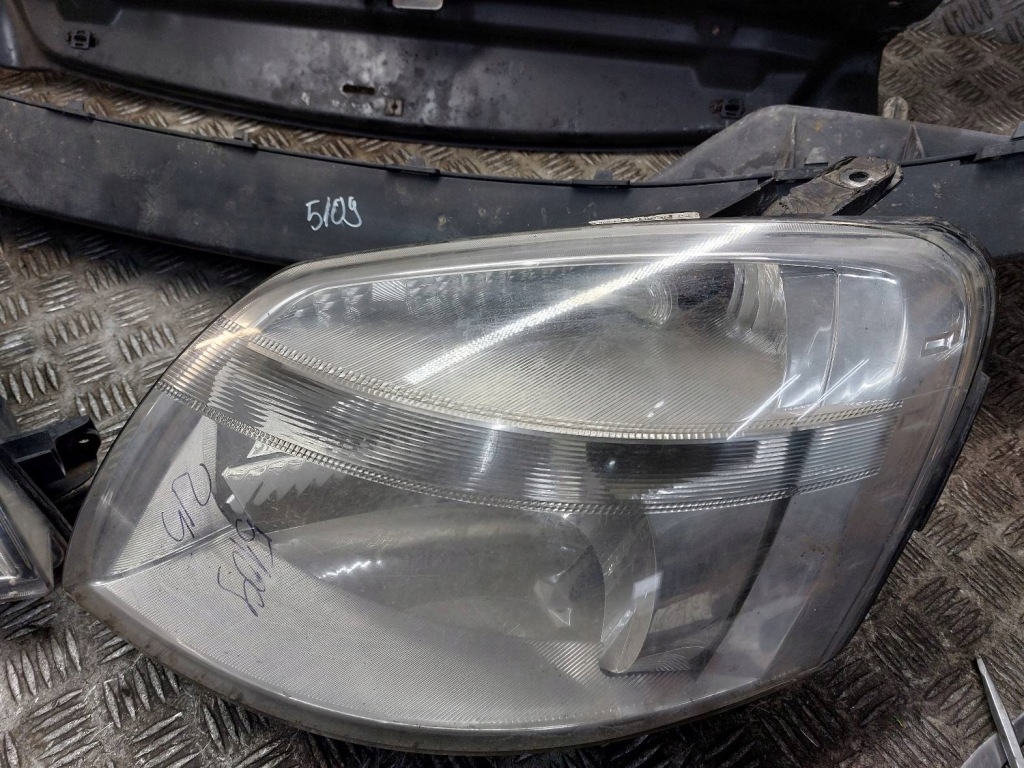 фото №4, Решітка радіатора + лампи citroen berlingo i lift