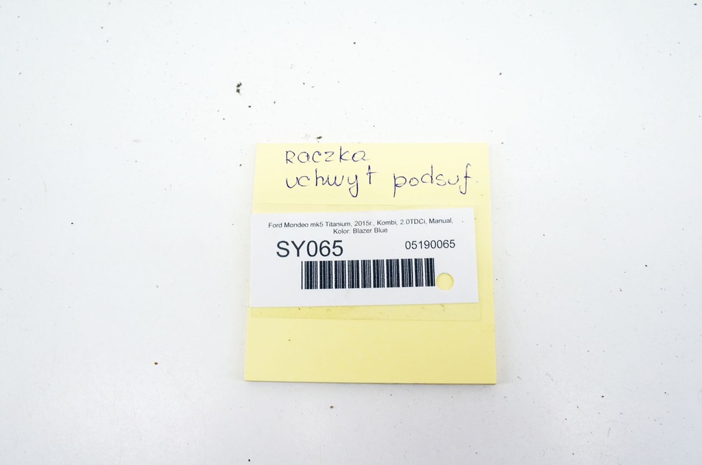 фото №11, Sy065+ ford mondeo mk5 ручка кронштейн потолочный комплект 4szt