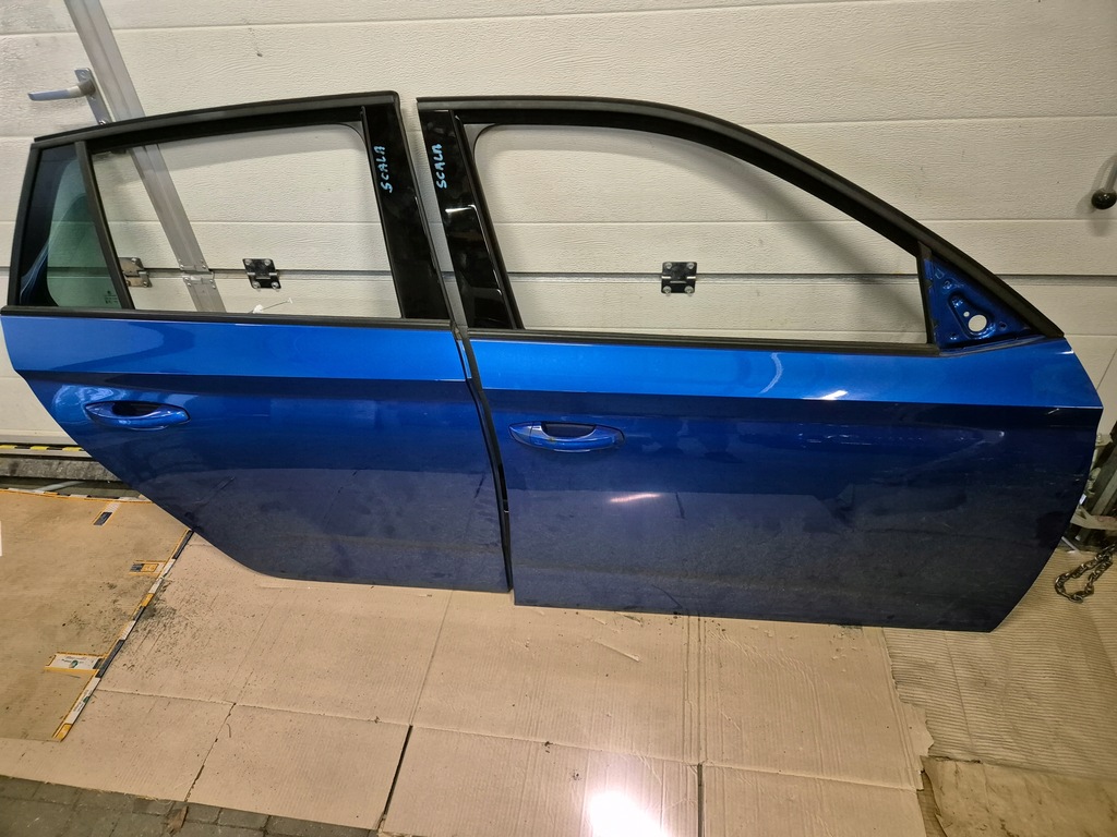 фото №1, Дверь skoda scala 2019-2022 rok цвет lf5w oryginał4