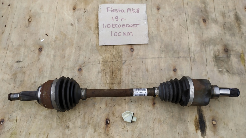 фото №1, Ford ford fiesta mk8 1.0 ecoboost приводной вал левая механическая коробка передач h1b5 3b437 fc