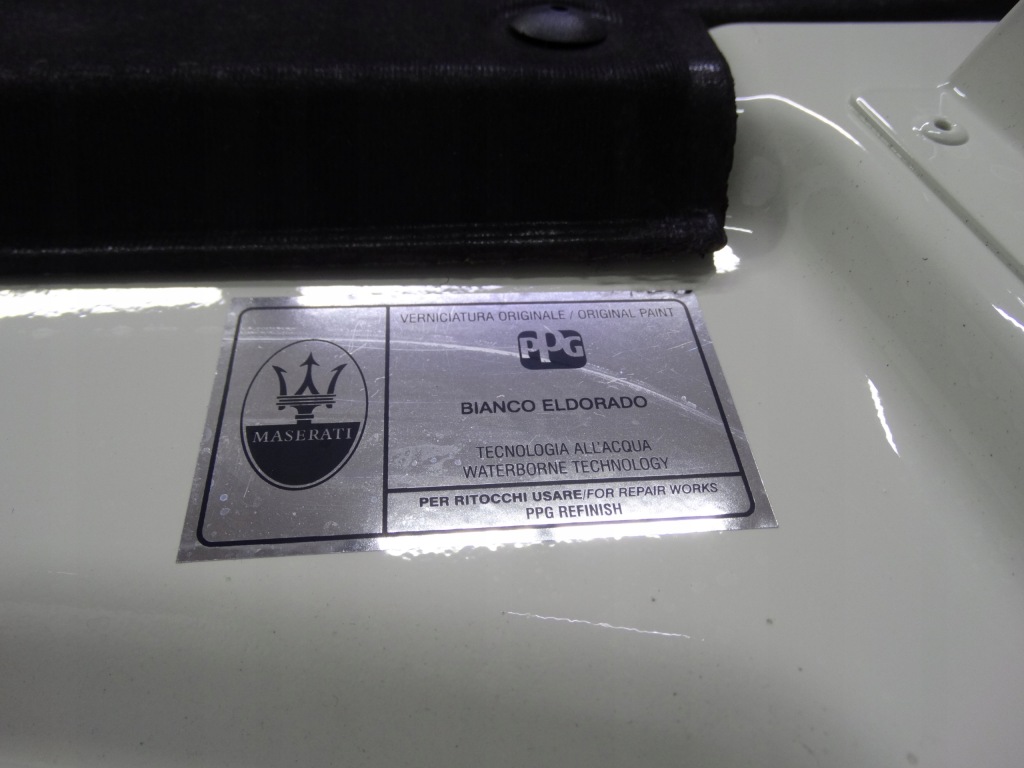 Maserati granturismo grancabrio m145 07-19 bianco eldorado капот оригинальная Оригинал