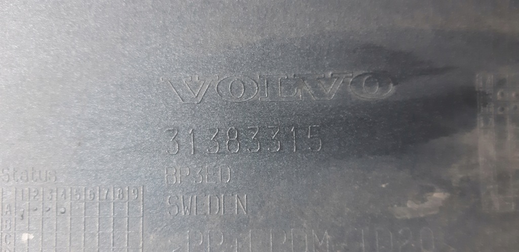 фото №8, Volvo v90 16- бампер задний спойлер задняя oryg!