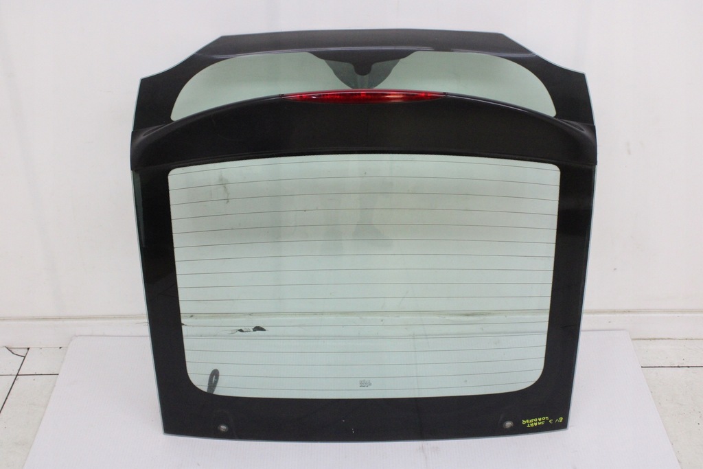 фото №1, Smart roadster 452 coupe 2002r- стекло крышка багажника спойлер задняя задняя