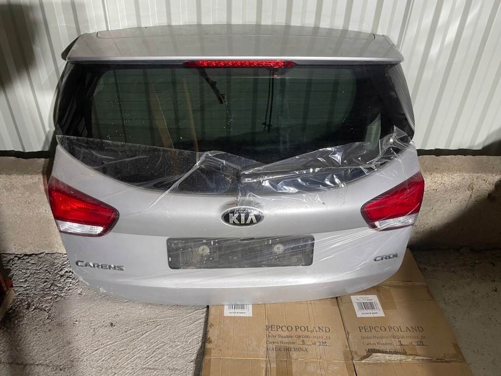 фото №1, Kia carens crdi кришка багажника багажника сіра