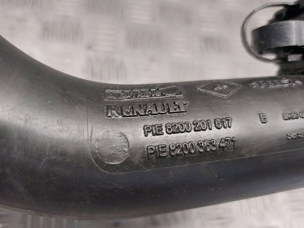 фото №8, Труба воздухозаборник воздуха комплект + mapsensor renault grand scenic ii 1.9 dci