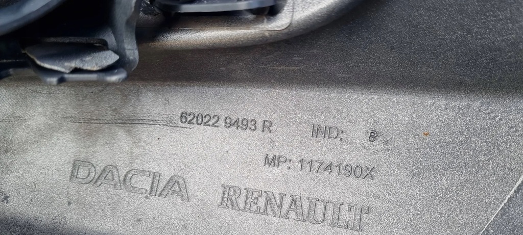 фото №16, Dacia sandero ii 2012- бампер перед оригинал b399