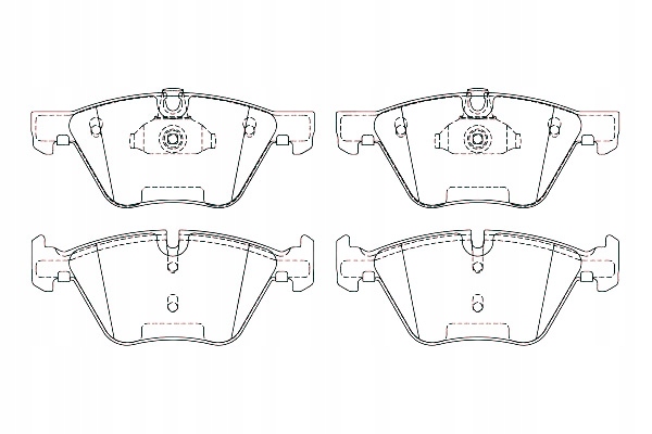 фото №1, Breck тормозные колодки тормозные bmw 1 130 i e81