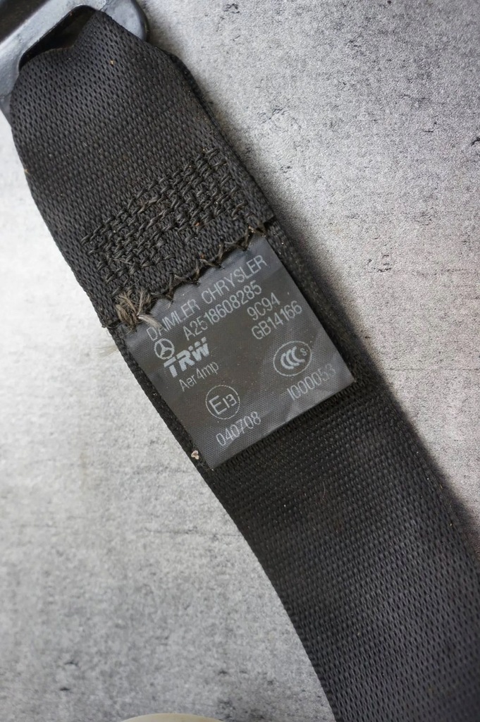 фото №5, Pas безпеки правий задня mercedes w251 r