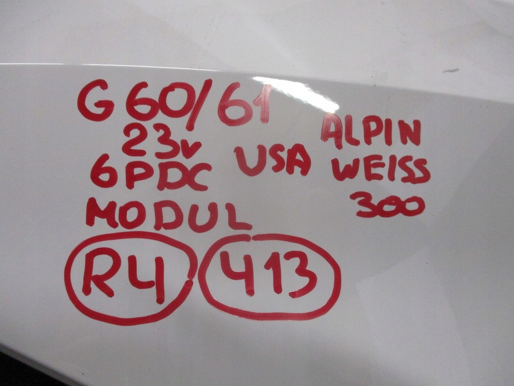 фото №13, Бампер bmw 5 g60 g61 23r 6pdc usa модуль перед передний