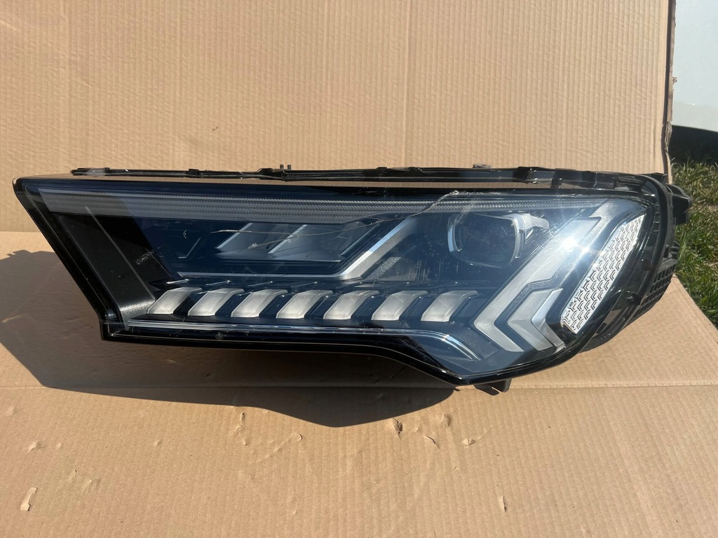 фото №1, Audi q7 4m 2019 matrix лампа левая перед lift