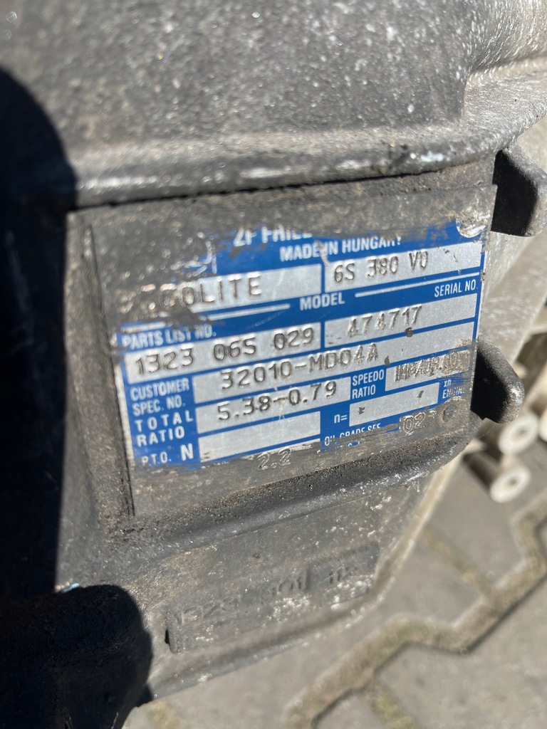 фото №11, Коробка передач передач nissan maxity cabstar atleon 3.0 6s380