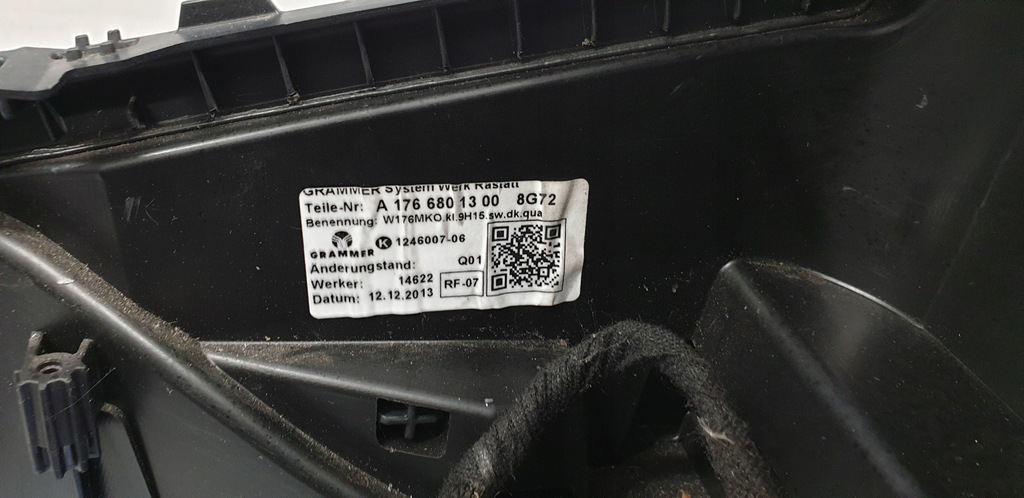 фото №16, Mercedes cla a117 w117 gla x156 w156 подлокотник туннель средний 13-19r