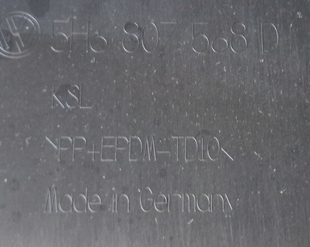 фото №14, Vw golf 8 gti бампер задня 6pdc ll1w 5h6