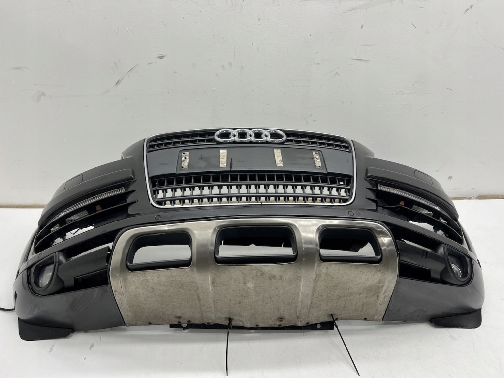 Audi q7 4l 05-09 бампер перед передній комплектний  pdc омивачі offroad lz7l Зі Шроту